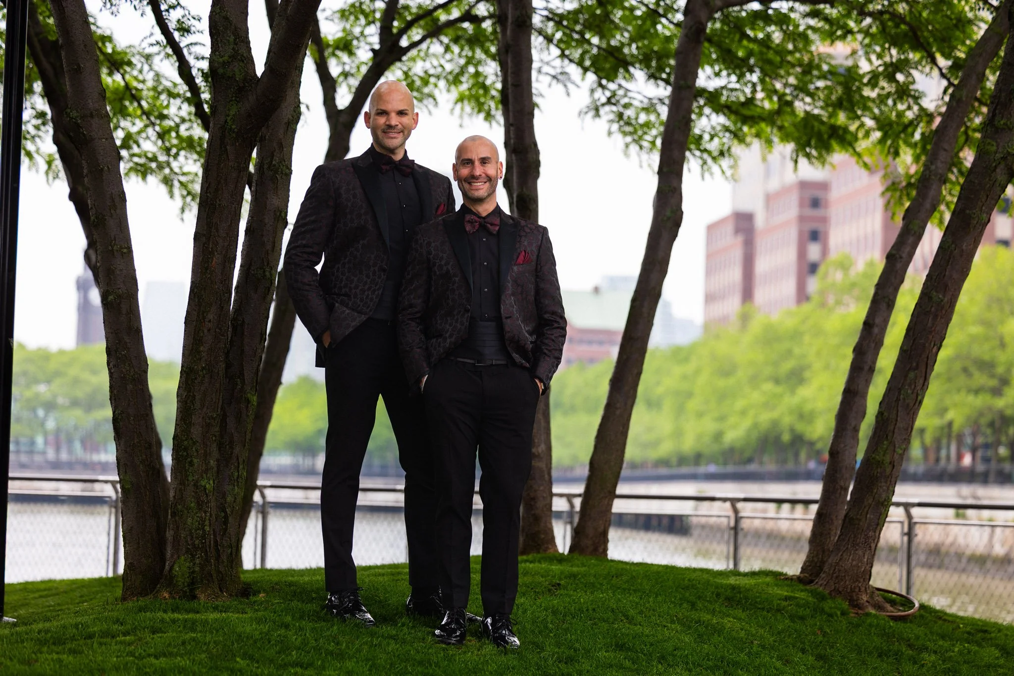 Chad and Adolfo's same-sex wedding at The W Hotel in Hoboken NJ