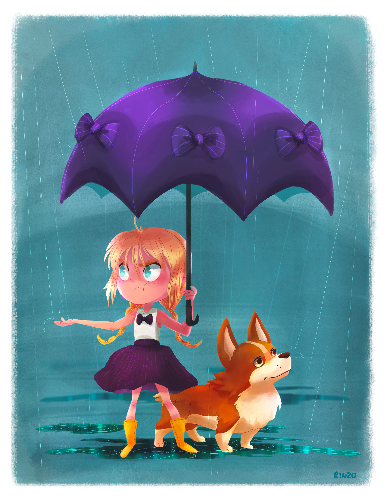 Kids in the Rain