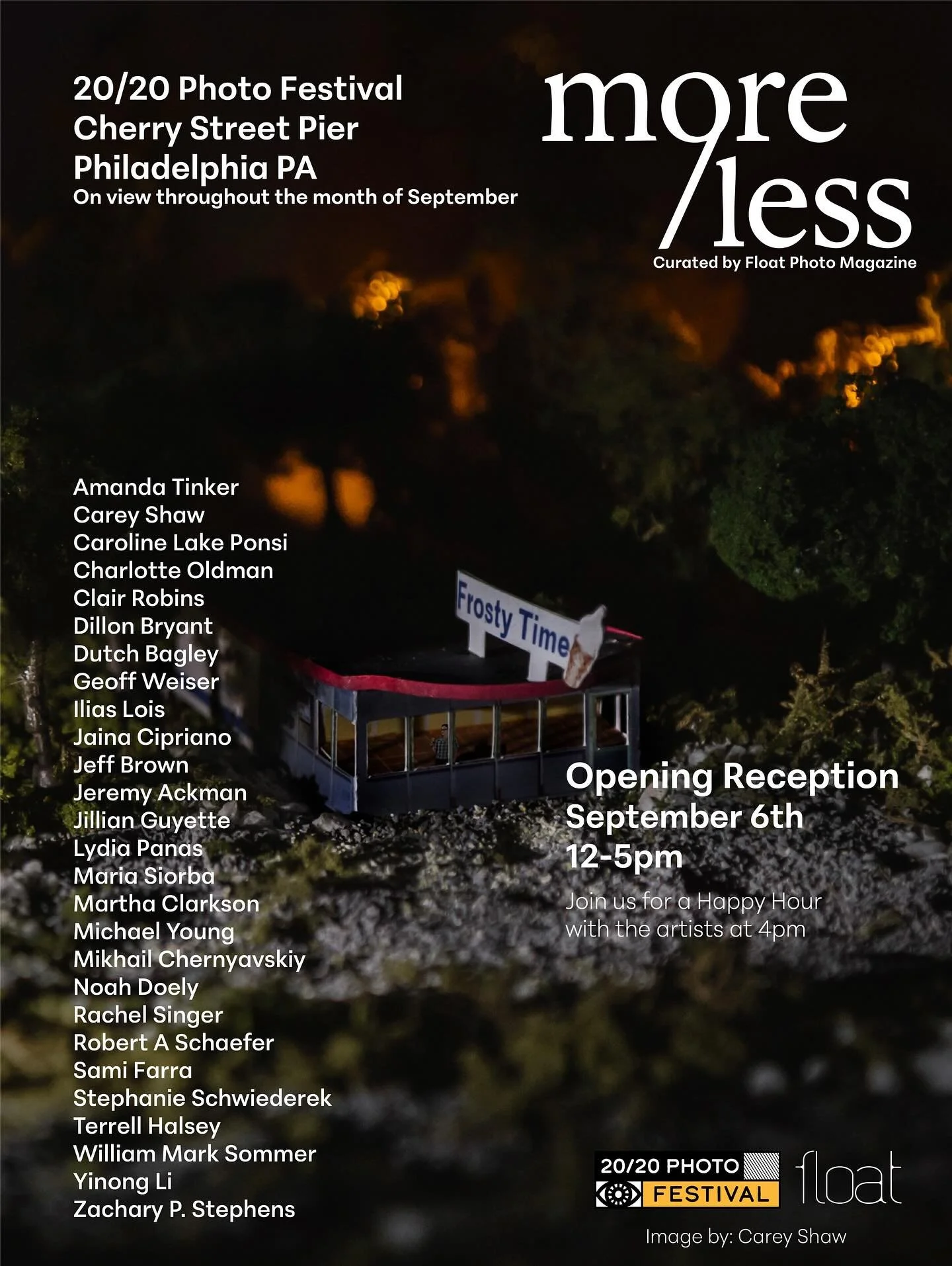 So happy to be part of the more/less exhibition by @float_magazine at the @2020photofest in Philadelphia! Thank you for including me, wish I could have been there 💕
