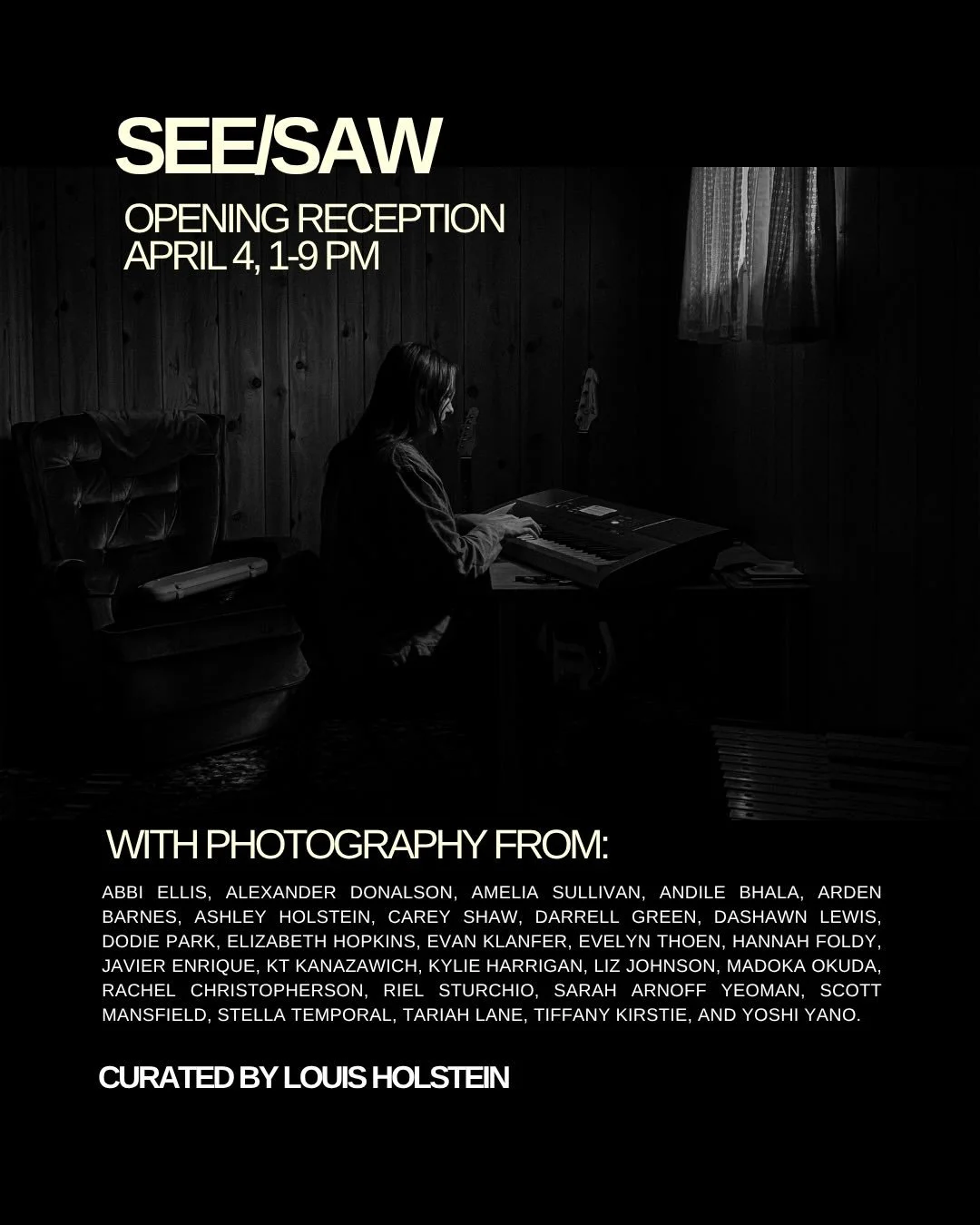 I was lucky enough to be included in @coopgallery&rsquo;s exhibition SEE/SAW, which finished up this weekend in Nashville. Thank you so much to @louisholstein and @coopgallery for including me 💕 

&ldquo;To be known is to be seen, and to be seen is 