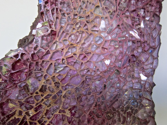 Detail of mosaic by Ellen Blakeley