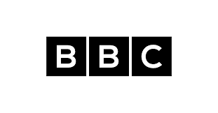 BBC logo in black and white.