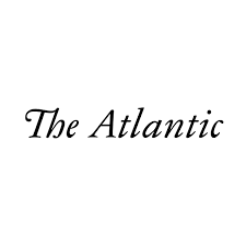 The Atlantic logo in black script font on white background.