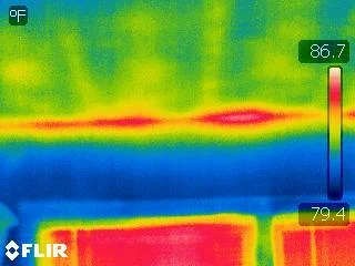 Air Leakage at Wall Top Plate