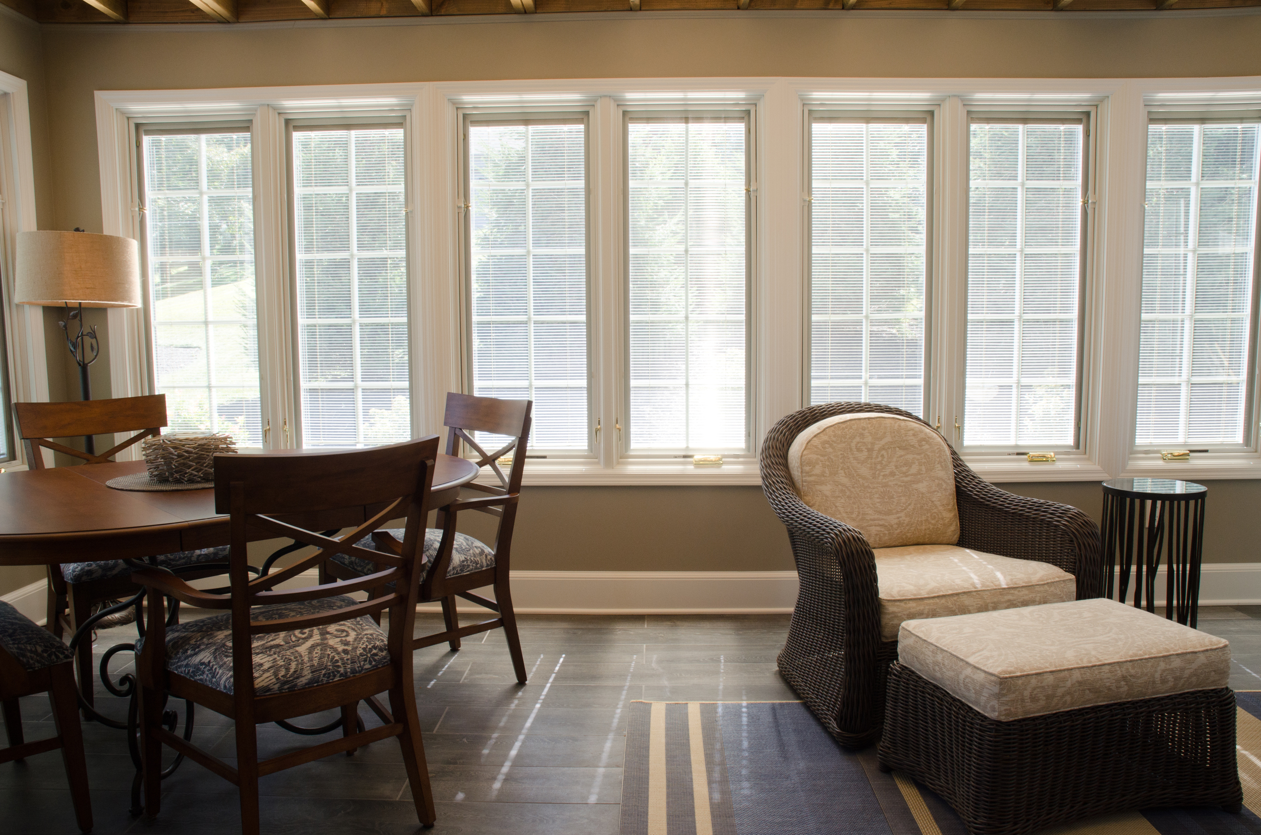 Custom sun room installation by Groundswell Contracting