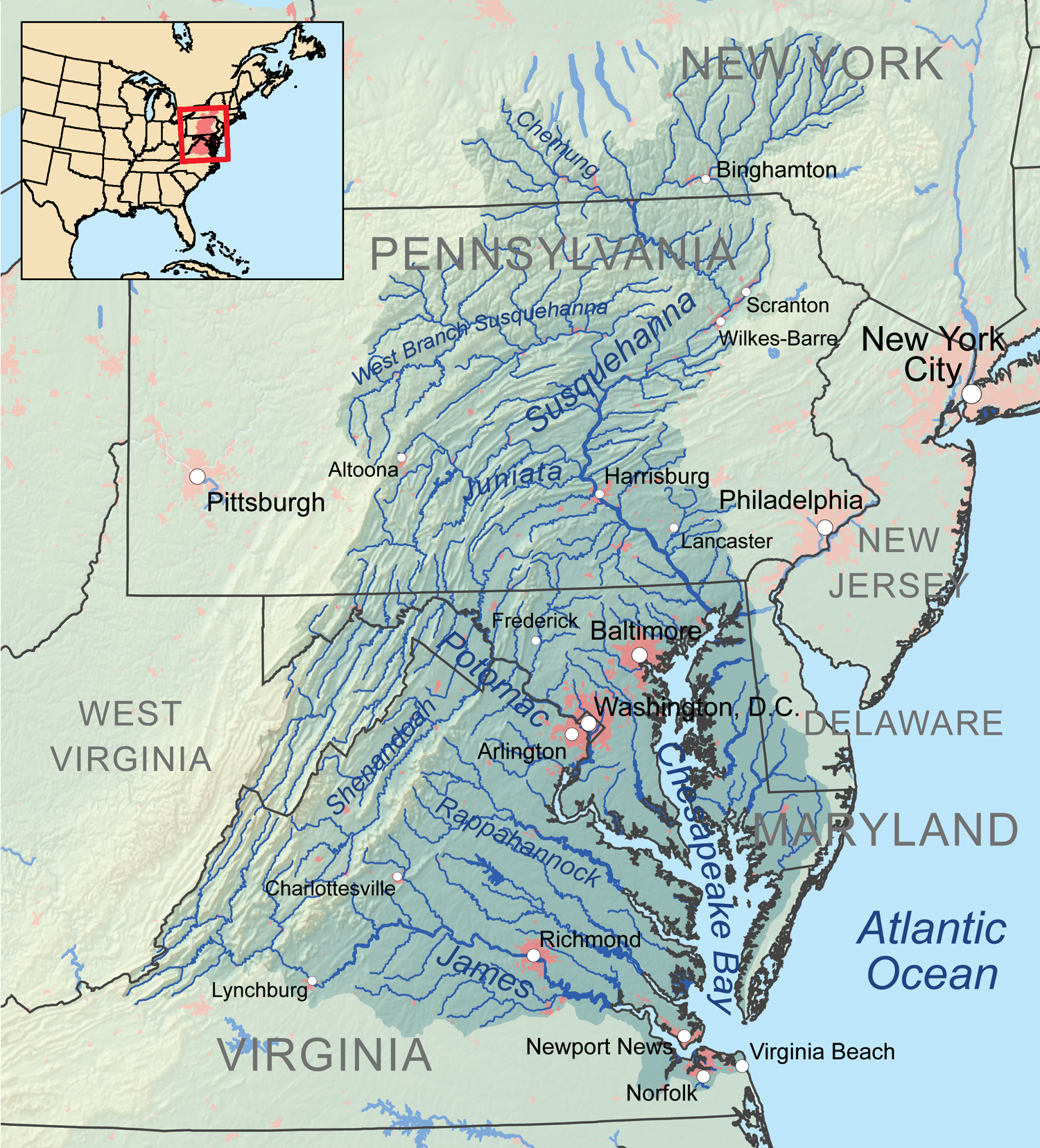 Map Courtesy of Karl Musser, author, published on Wikipedia