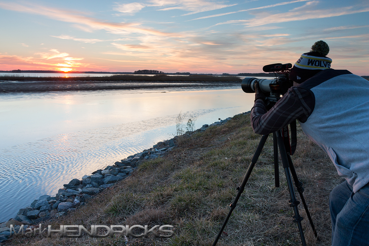 Zach Attack working behind the lens