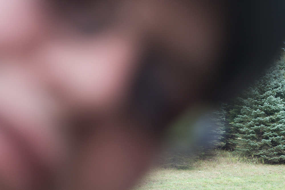 Muck has the ability to appear out of focus in images when he chooses. Like Bigfoot.