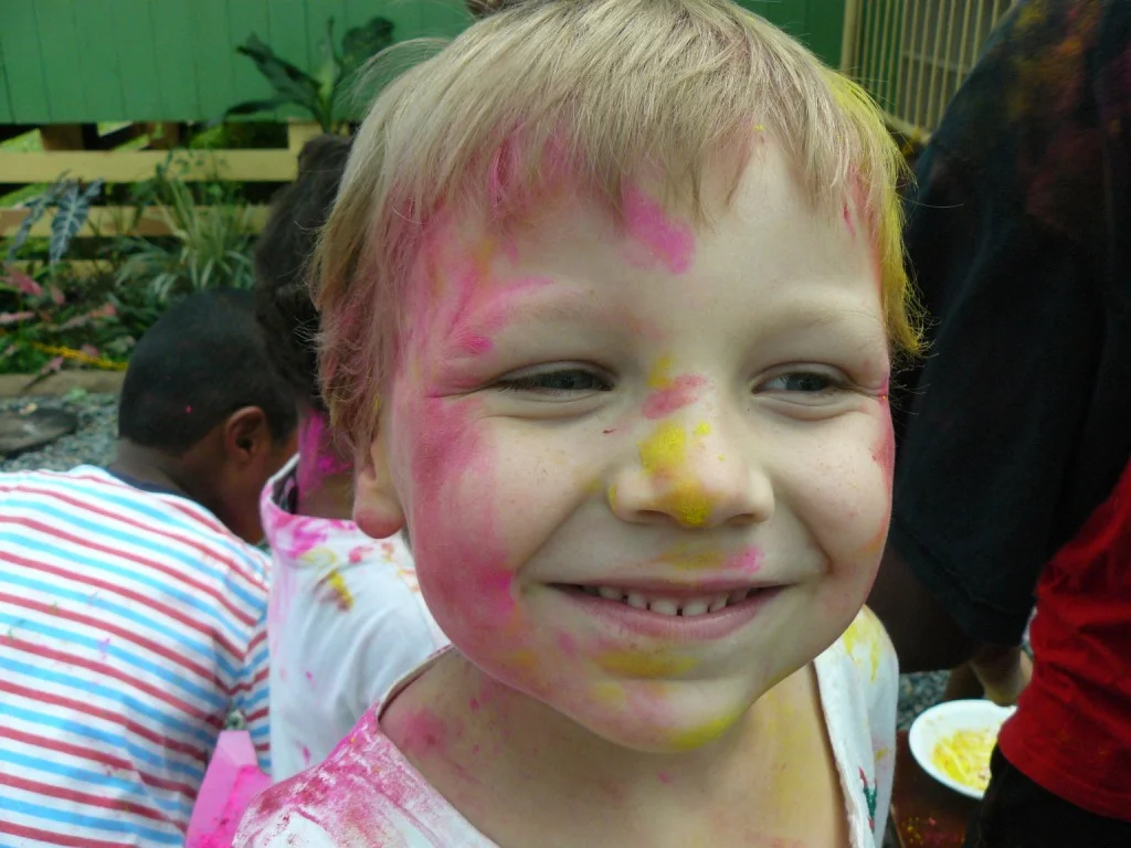 German boy learning English and Hindu culture.JPG