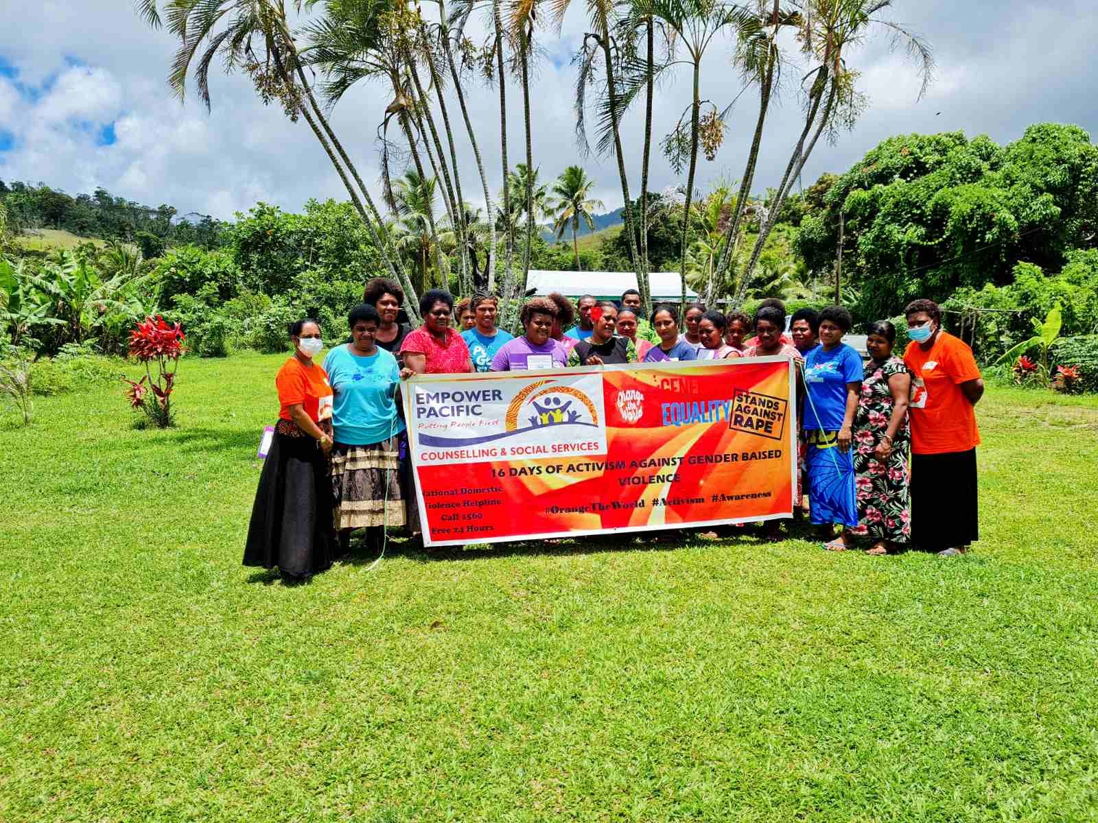  Participants from Namulomulo village, Nabouwalu in the friendly North after their awareness session. 
