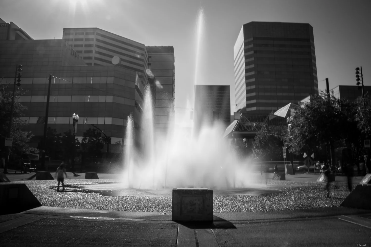 Waterfront Park Fountain | 365 Project | June 3rd, 2013 | 18mm, f/22, ISO 100, 1 sec, Variable Neutral Density Filter