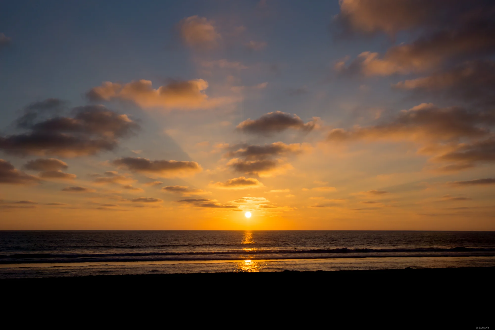 Oceanside Sunset | 24mm, f/3.2, ISO 100, 1/4000