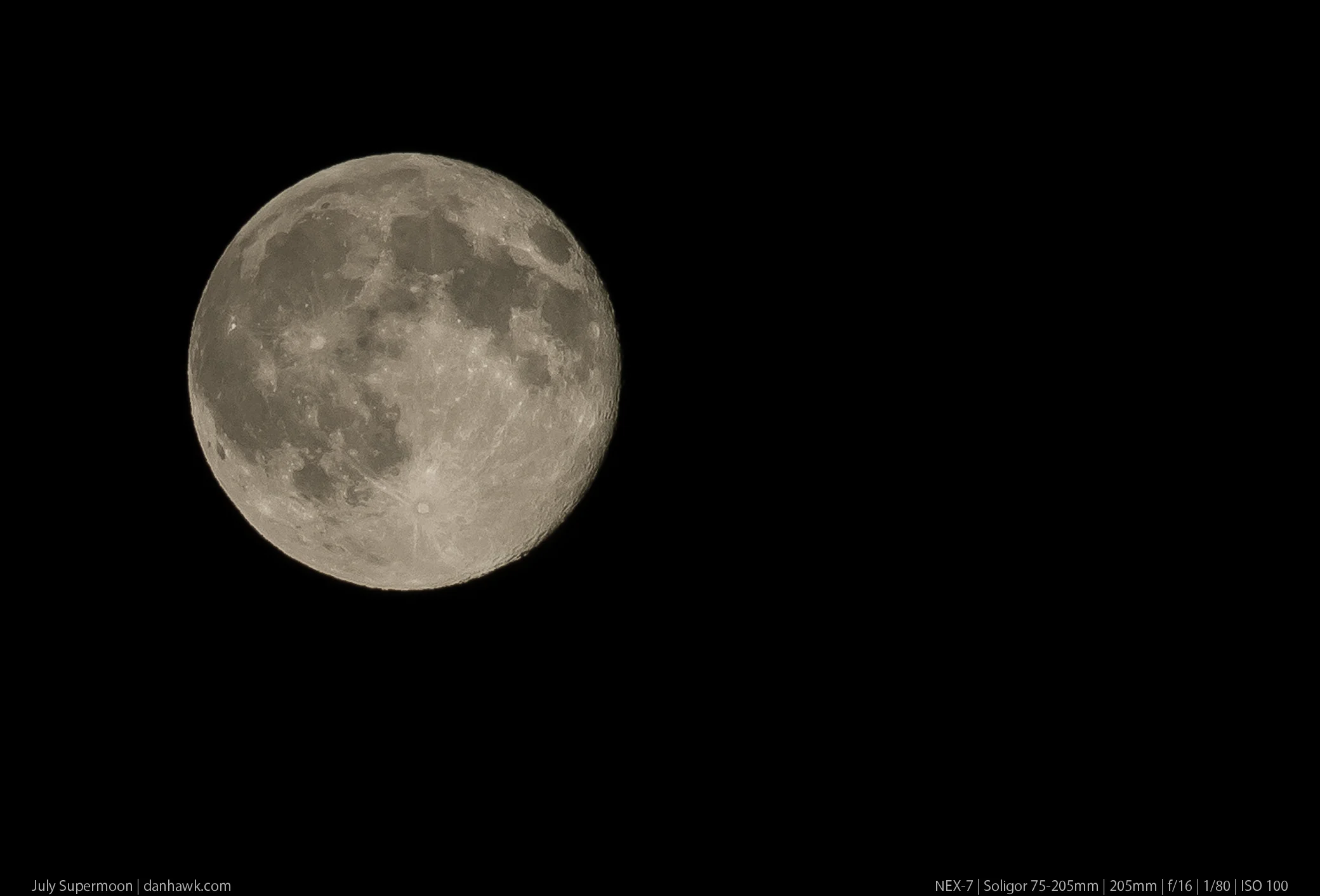 July Supermoon