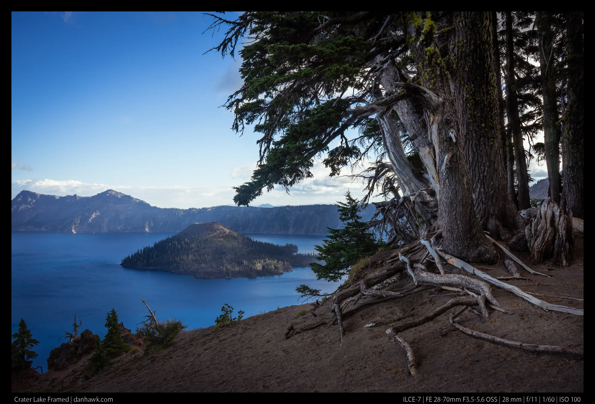 Crater Lake Framed