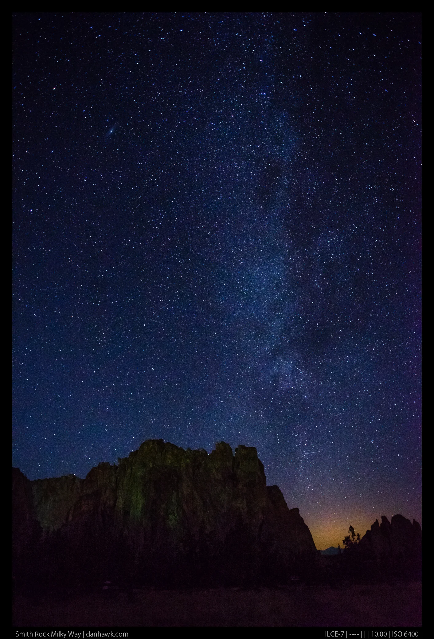 Smith Rock Milky Way