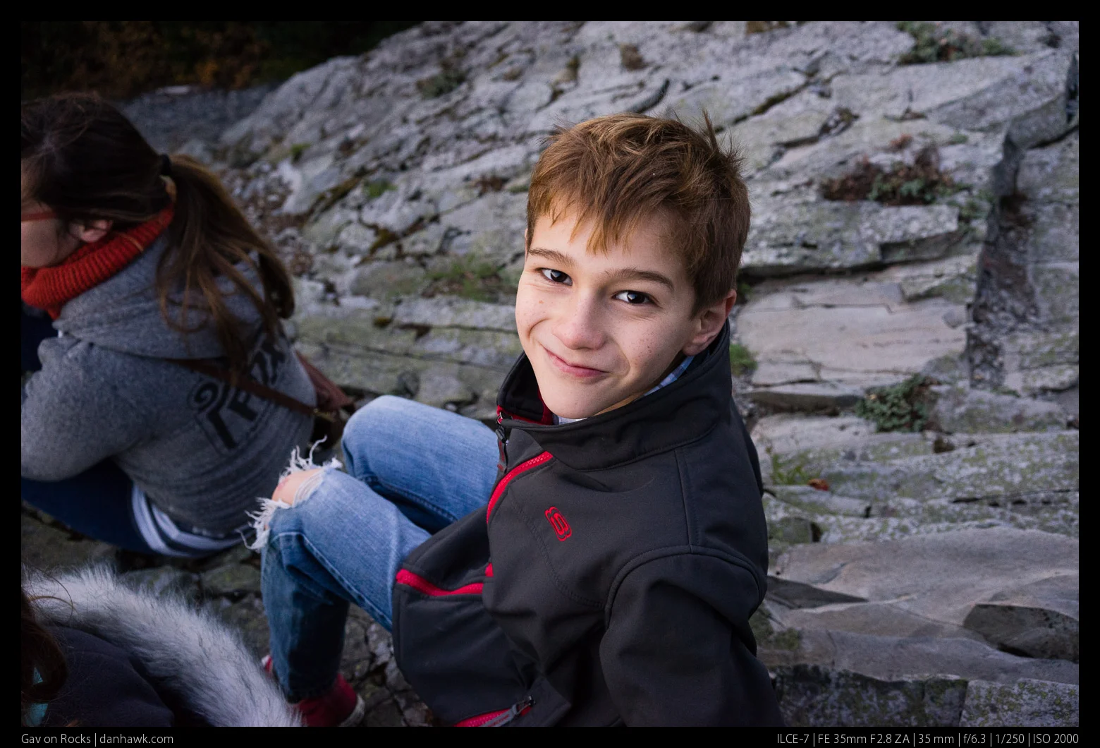 Gav on Rocks