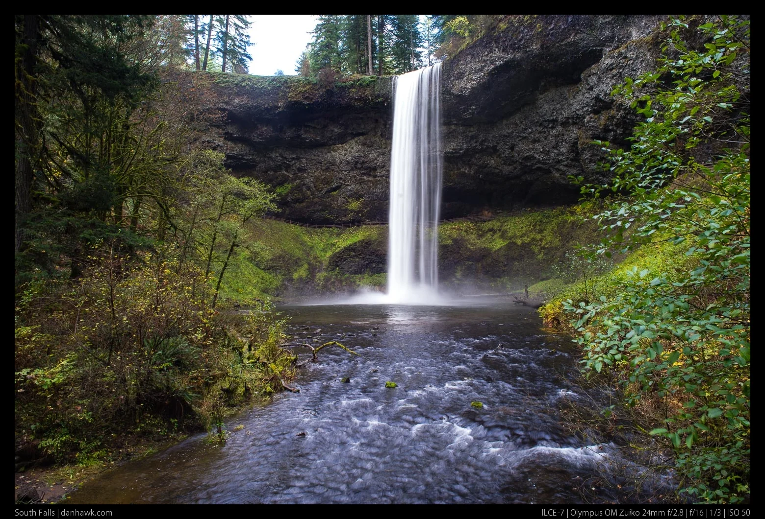 South Falls is the most popular and most photographed, likely because of its proximity to the main parking lot. 