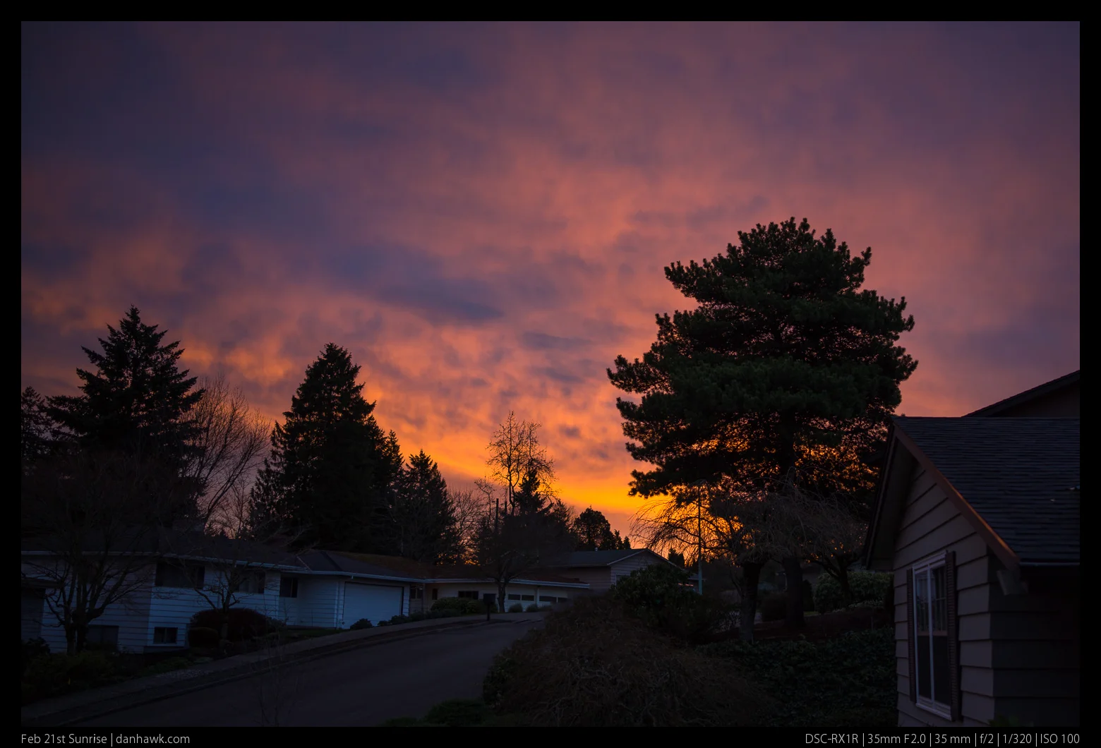 Feb 21st Sunrise
