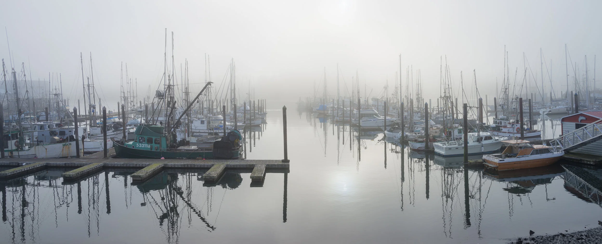 Foggy Docks