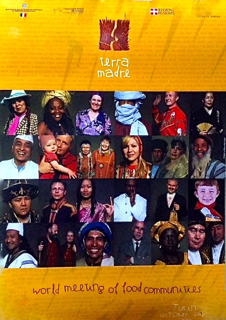 Faces of Terra Madre Poster - 2006, Turin, Italy