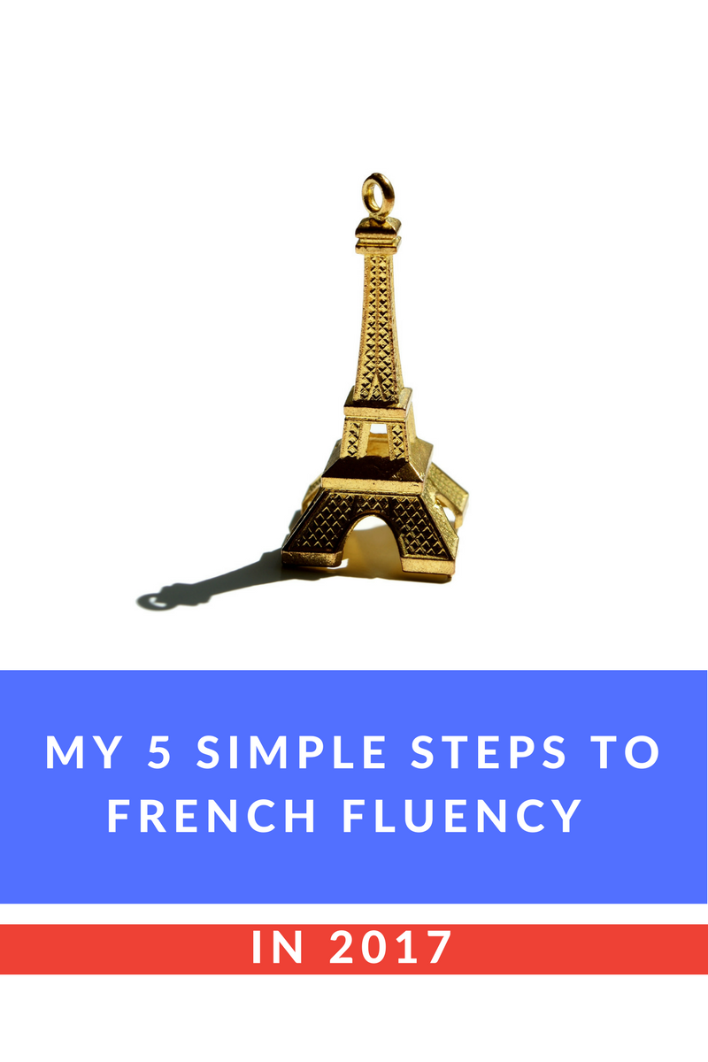 My 5 Simple Steps to French Fluency in 2017