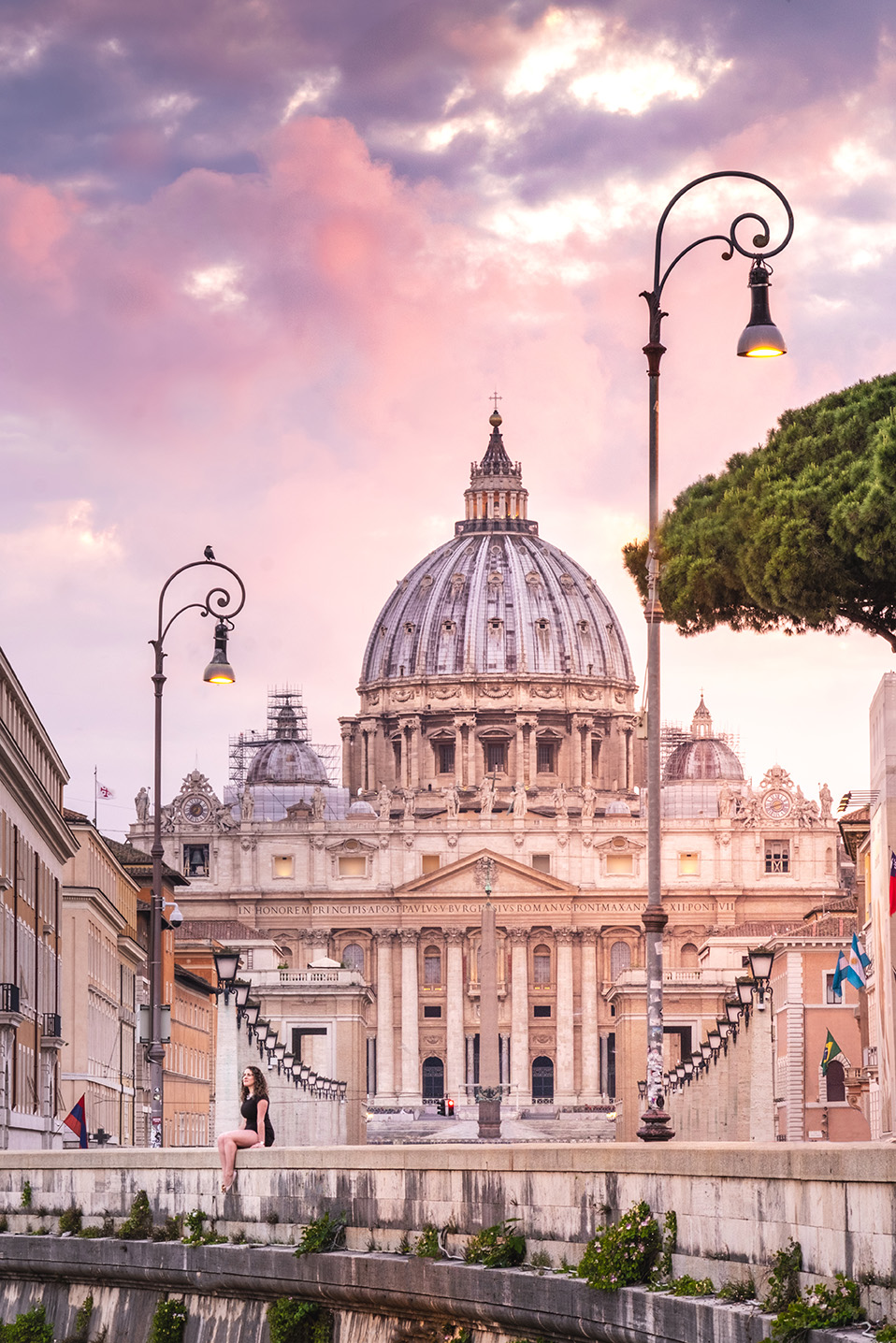 Michele at the Vatican