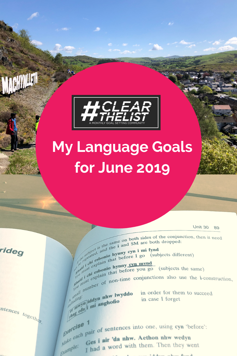 #clearthelist June 2019: I Am Not a Perfect Polyglot