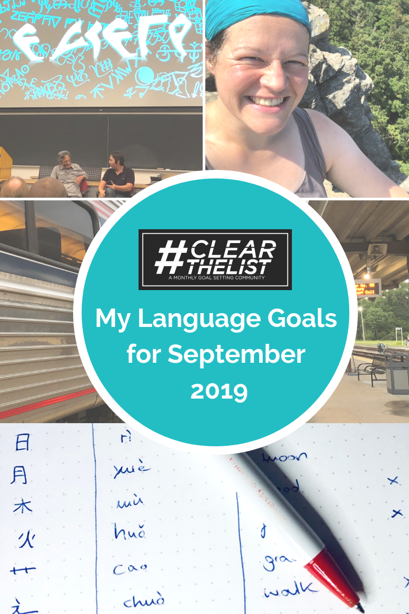 #clearthelist September 2019: The Eleven Languages I Spoke in One Month