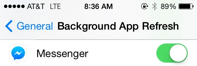 On iOS, go to Settings > General > Background App refresh to revoke permissions.