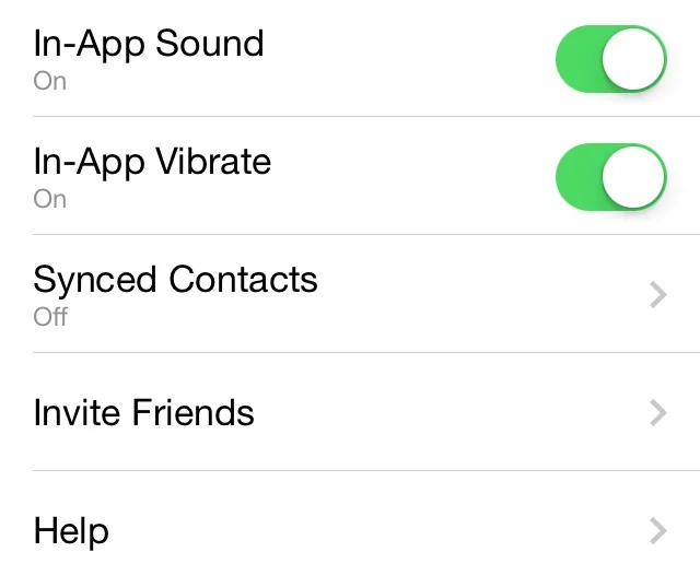 You can leave "Synced Contacts" off.