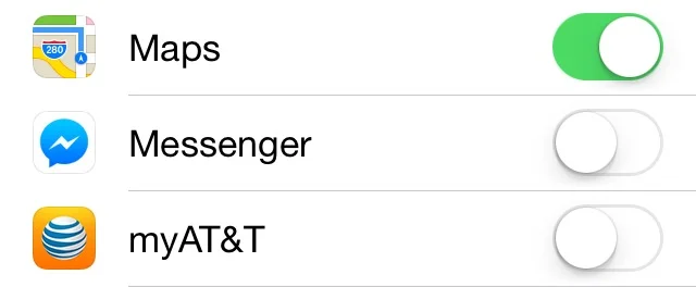 You can also deny the app access to your location in Settings > Privacy