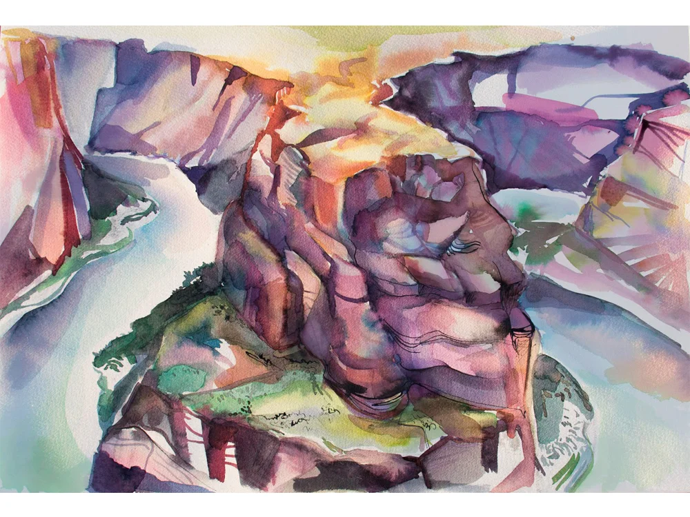 Watercolor by Ola