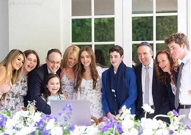Micro B&rsquo;nai Mitzvah! This backyard zoom service was filled with so much love it poured into the screen and then some. I can&rsquo;t wait to share more pictures with you! I know a lot of my upcoming events are moving into this intimate format an