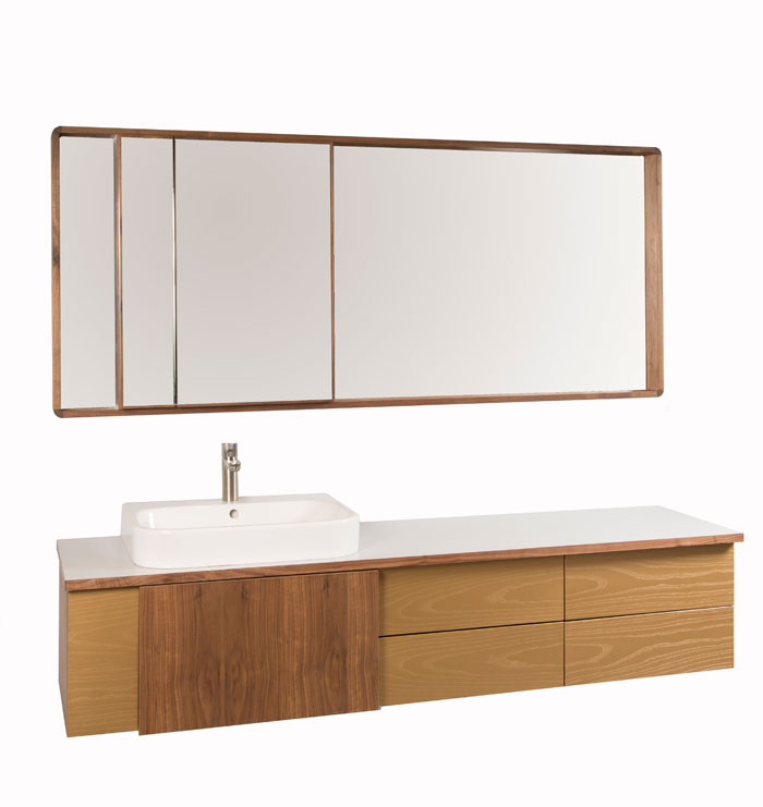 Wall*nut Vanity XL, Courtesy Think Fabricate