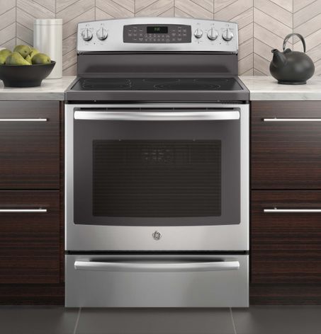 Free-Standing Connected Range, Courtesy GE
