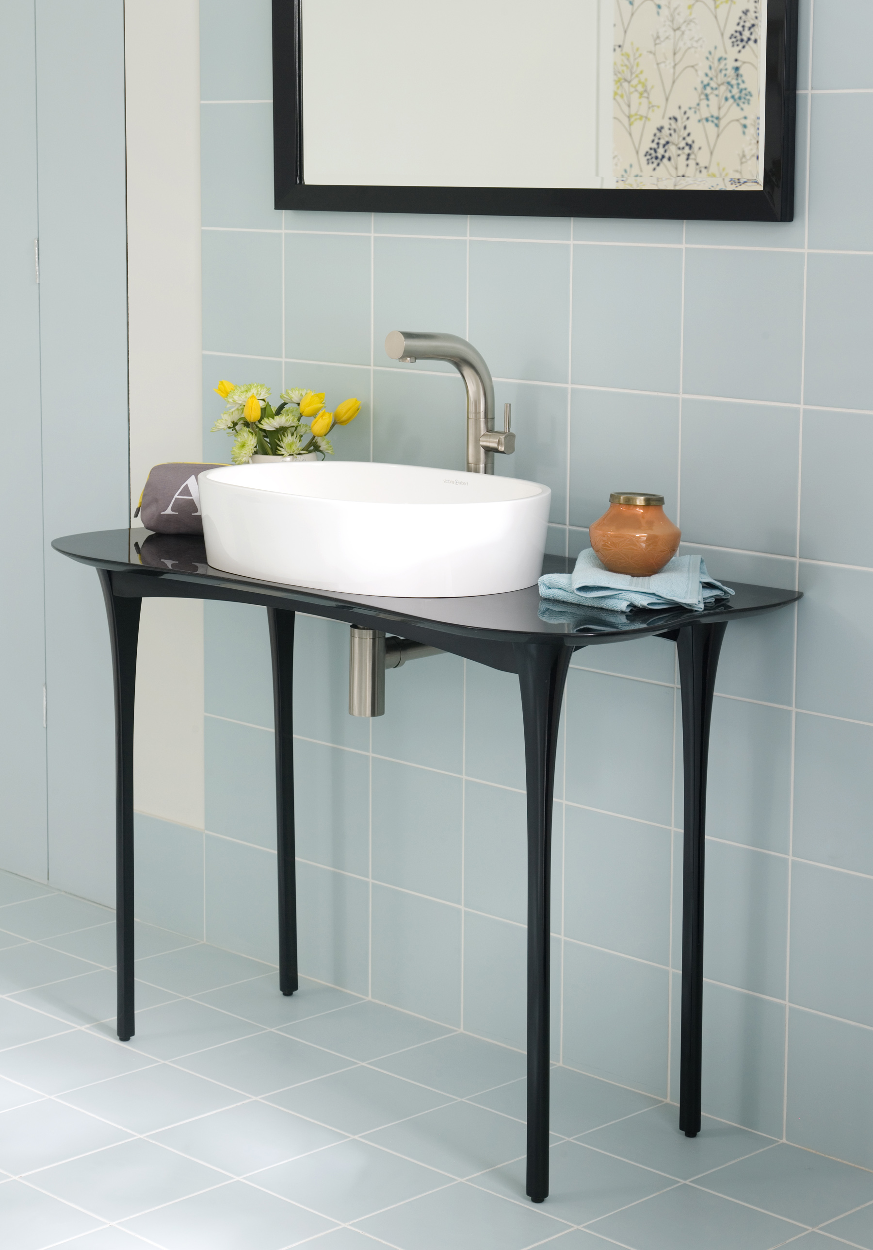 Stiletto Vanity, designed by Brigid Strevens for V+A Baths | Photo courtesy V+A Baths
