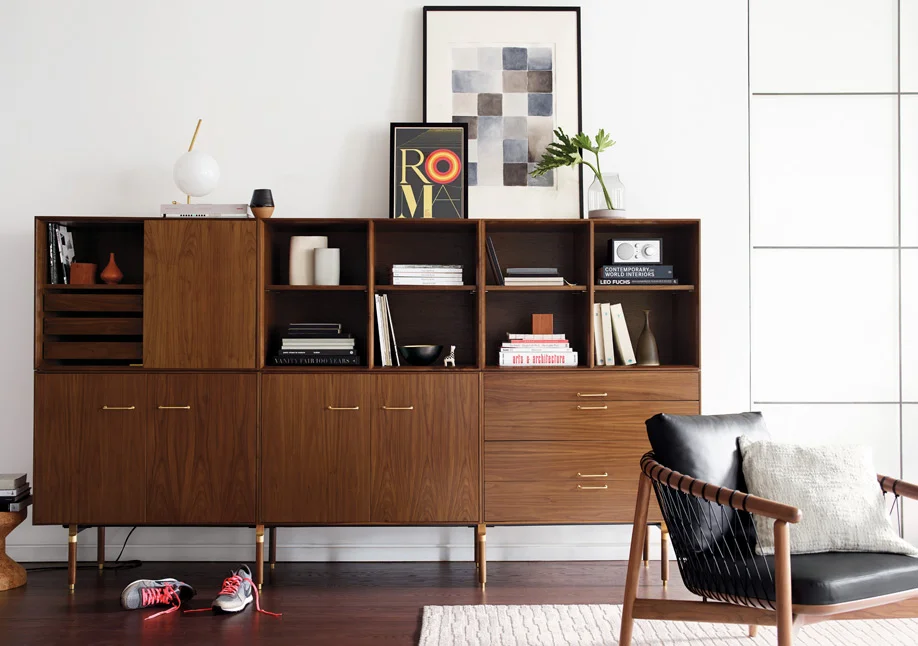 Ven Large Wall Unit by Jens Risom & Chris Hardy for Design Within Reach | Photo courtesy Design Within Reach