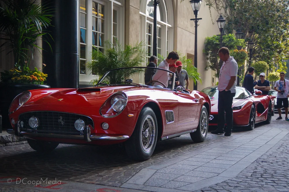 The Ferrari 250 California GT Spyder, this one spotted in Beverly Hills | Photo copyright DCoopMedia