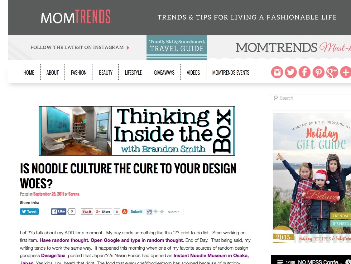 Is Noodle Culture The Cure To Your Design Woes?