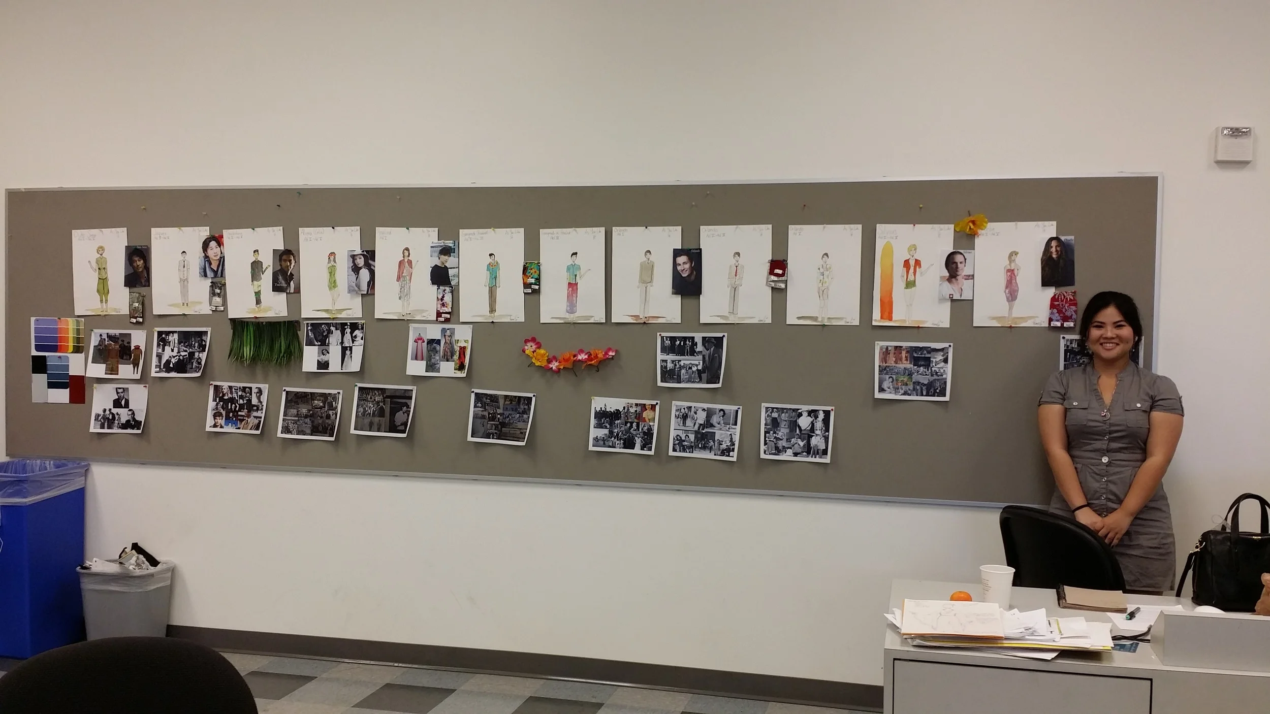 Hana Lee is interested in cultural identity in the contemporary world, and focused her curriculum on exploring Orientalist aesthetics throughout costume history. 