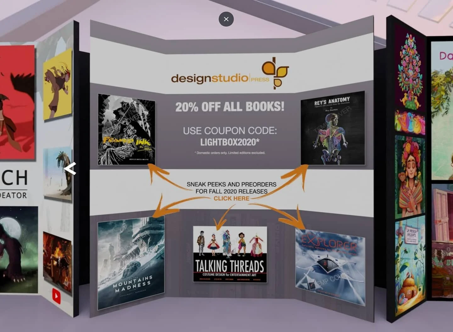 So happy to announce that Talking Threads is now available for PRESALE! 

If you plan to purchase the book, please consider registering for pre-sale. It doesn't cost anything! 

Find @designstudiopress this weekend in Lightbox Online Booth 824! Also 