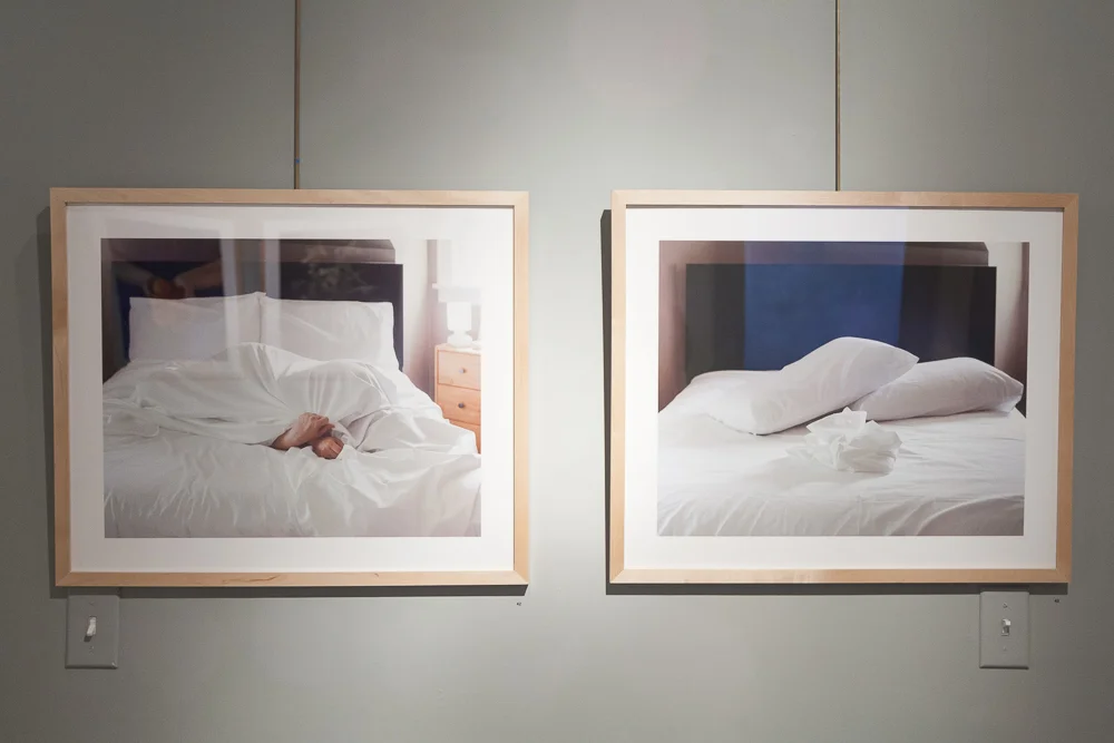 Installation shot of In Silence at DSA Project Space, 2019