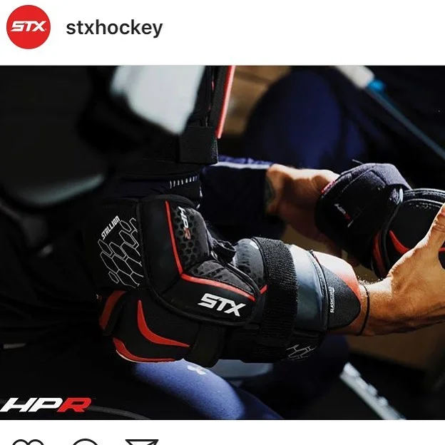 HPR elbow pads for STX hockey #sportinggoodsdesign #industrialdesigner #industrialdesign #icehockey #hockeygear #elbowpad #hockeyequipment