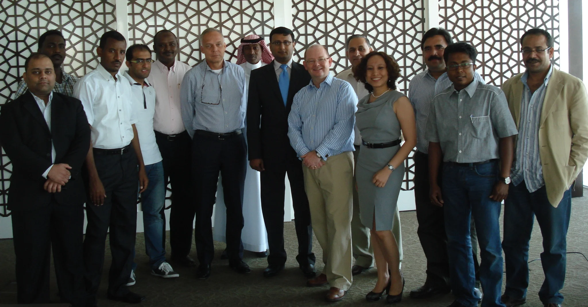 Group Photo of the Delegates that attended the Advanced Operational Cash Flow & Treasury Management Workshop in Dubai