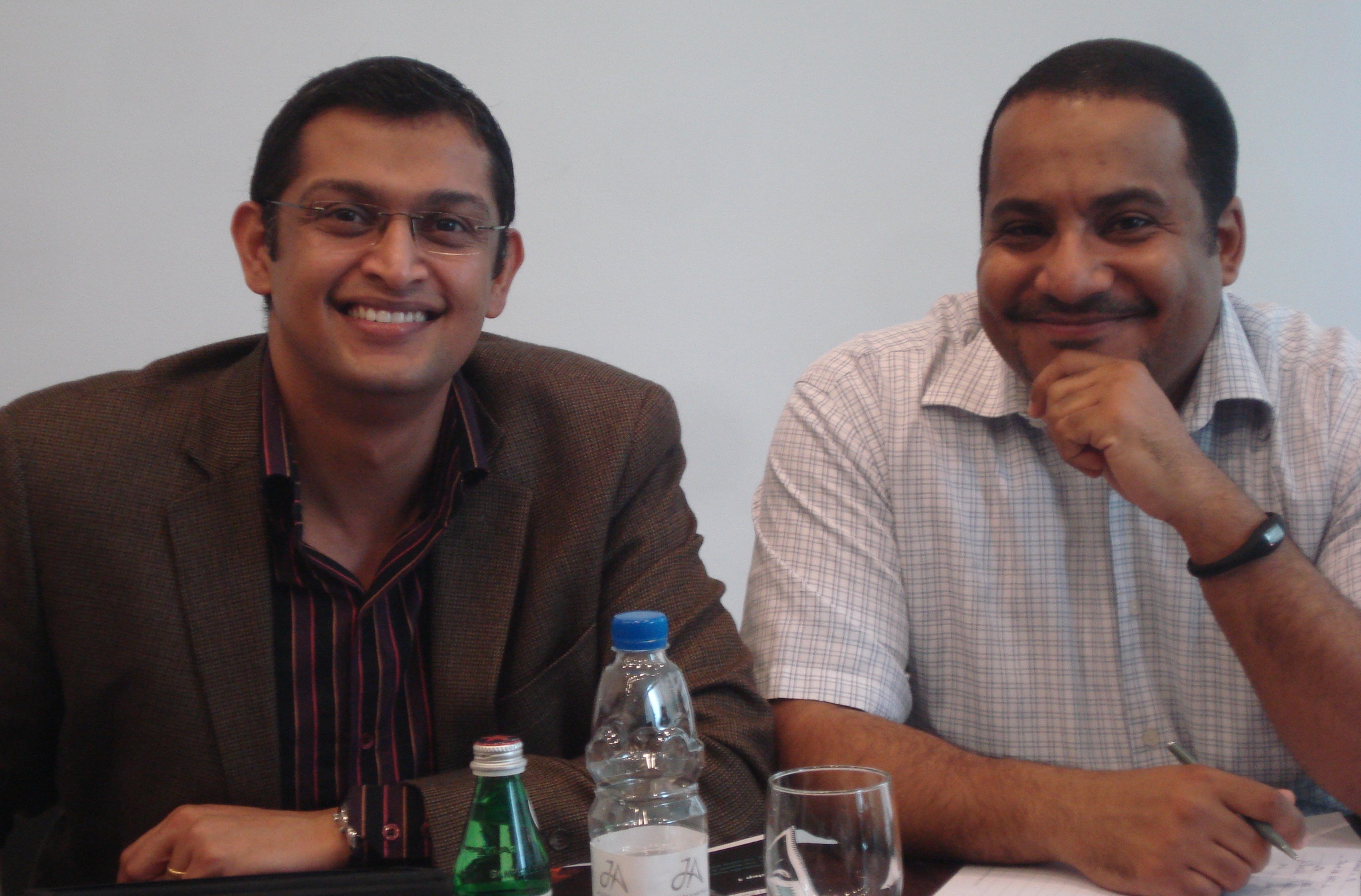    George Xavier  (Head of Recruitment at Tanfeeth) and  Waheeb Alsubhi  (Recruitment Manager at Gulf International Gulf Bank)   &nbsp; 