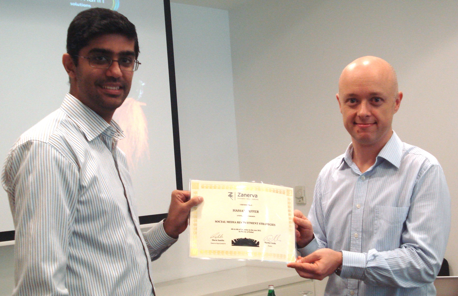   "This workshop made me see that recruitment is going through a revolution ."     Hassan Jaffer -&nbsp;  Human Resources Specialist at&nbsp;  Oman Oil Company SAOC  