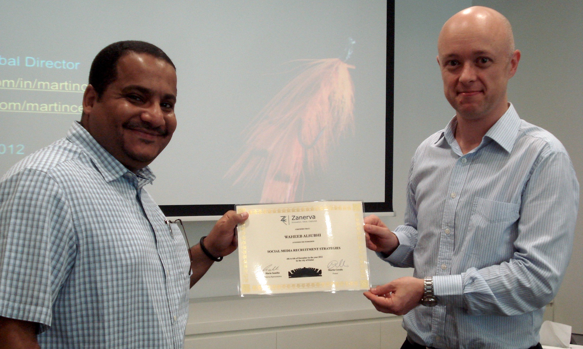  "I learned better search, more focused search and expanding my network on social media.   Martin was great, knowledgeable and I really enjoyed his workshop."    Waheeb Alsubhi - Recruitment Manager at Gulf International Bank   