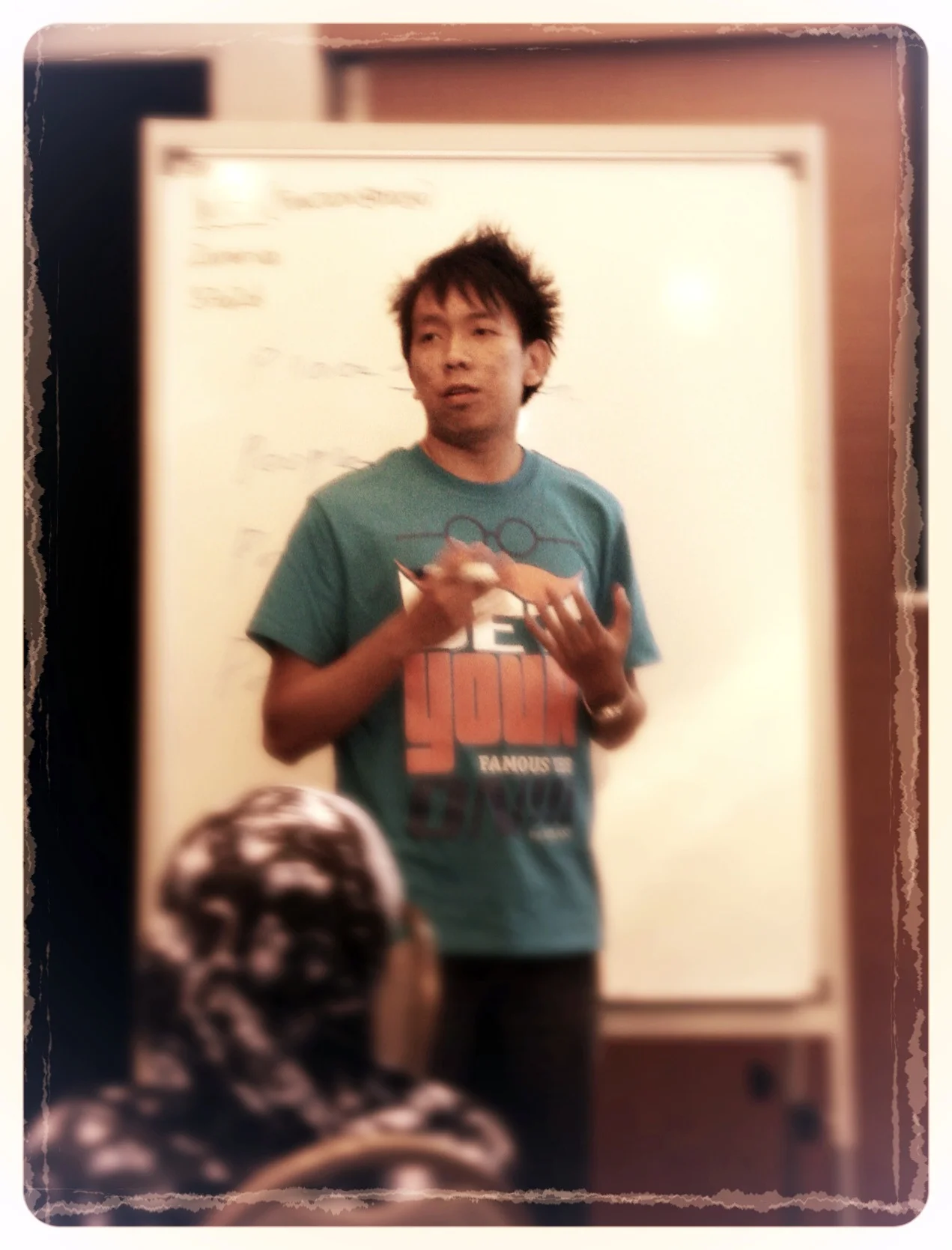  Vince Lee (Human Resource Executive - Boon Siew Honda Sdn Bhd) presenting on behalf of his group 