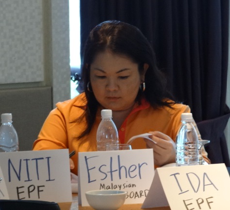  Esther Philip ( Malaysian Cocoa Board  –Public Relations Officer)  