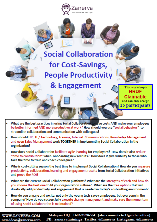 request for an in house zanerva social collaboration